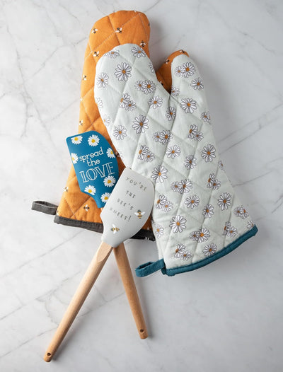 Espátula silicona mango madera para hornear cocinar y mezclar
