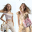 Bolsa tote transparente 12x6x12 con cremallera para eventos