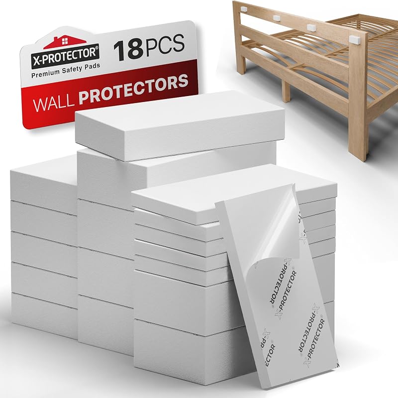 Tapones cabecero pared 18 pzas espuma premium blanco