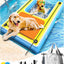 Rampa inflable antiderrap para perros barco piscina muelle