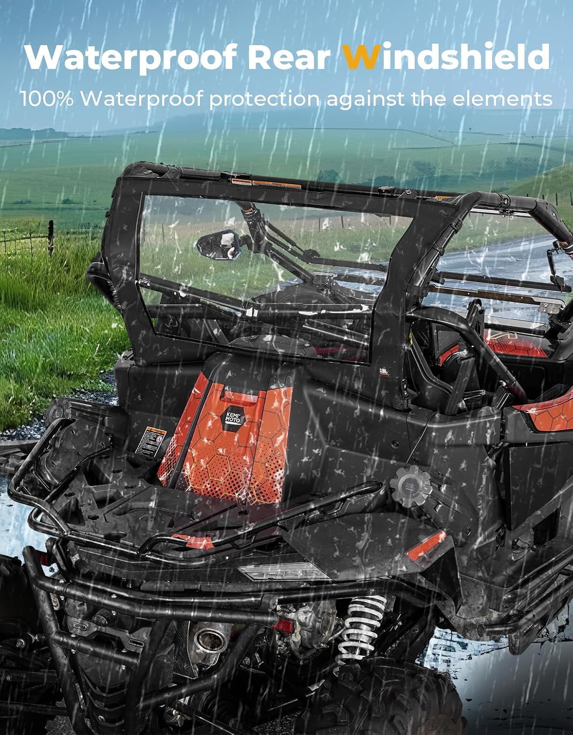 Parabrisas trasero impermeable CFMOTO ZForce 950 HOEX