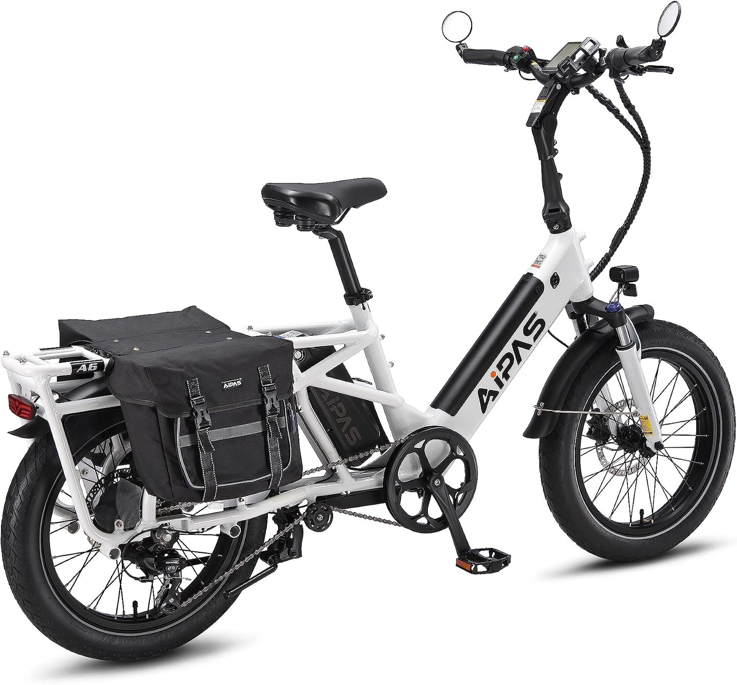 Bolsa portaequipajes bicicleta 2en1 de nylon impermeable