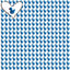 400 Mini Figuras Pato Resina Azul para Decoración