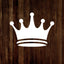Plantilla corona 6" reutiliz. para pintar