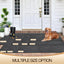 Tapete puerta 36x72pulg impermeable resistente decoloración