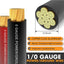 Kit cable CCA con fusible ANL termorretráctil audio