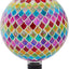 Globo cristal lágrima 10" multicolor