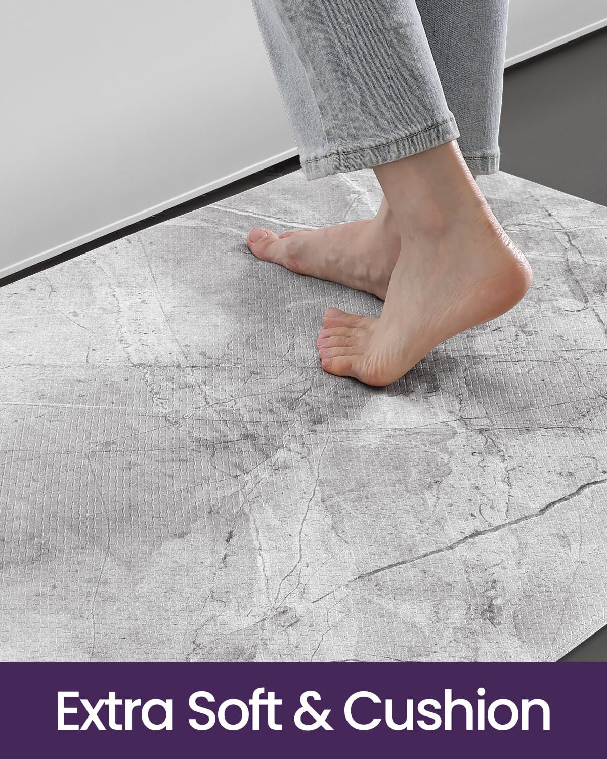 Alfombrilla antifatiga cocina 23x59pulg espuma