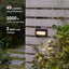 Luces paso 5.5pulg 12V CA LED 8PK cableadas