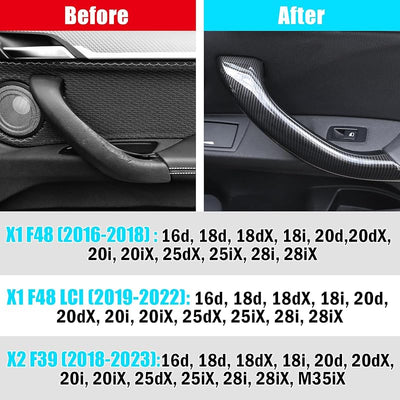 Cubierta manija puerta BMW X1/X2 derecha 4PCS