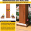 2 Postes Aluminio para Base Cubierta 6" Escaleras Porches