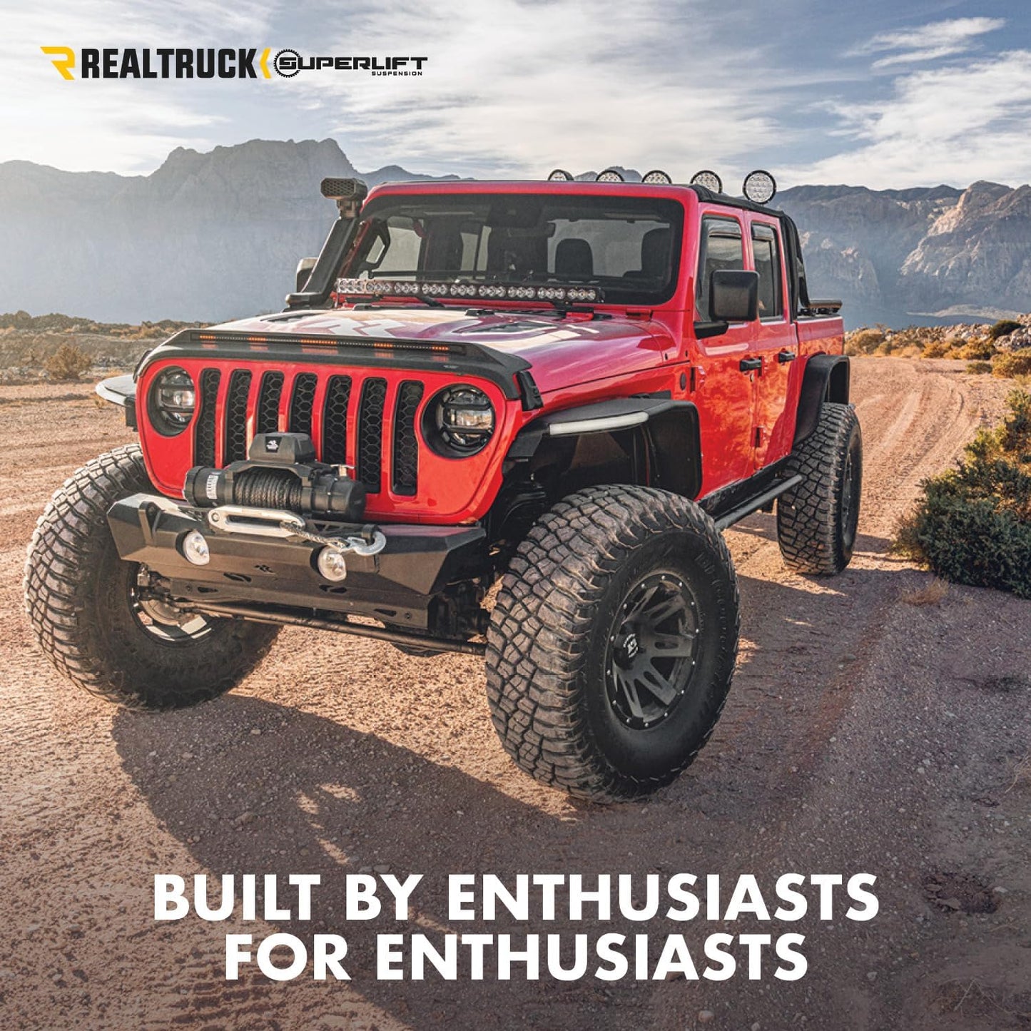 Kit nivelación 2.5pulg Jeep Gladiator JT 2020-24