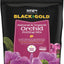 Mezcla orquídeas oro negro 8qt para macetas plástico