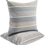 Almohadas patio 18x18" con inserto set 2 rayas
