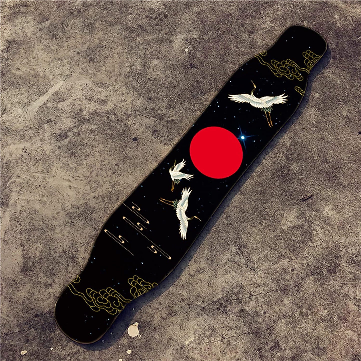 Monopatín longboard cruiser 47pulg diamante griptape