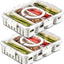 2 Pzas Bandejas Divididas para Verduras con Tapa