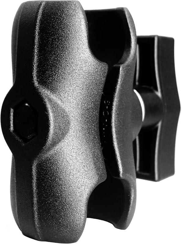 Brazo doble enchufe aluminio para bola abrazadera potente