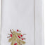 Servilletas bordadas ramas bayas hechas a mano set 6