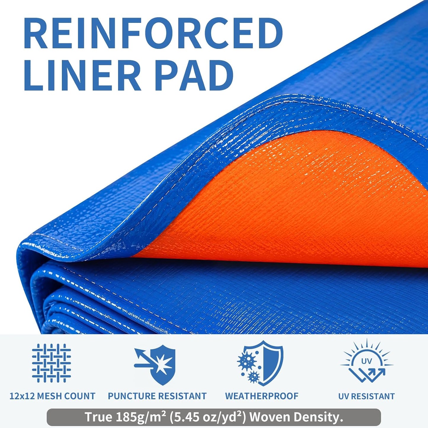 Almohadilla piscina 24ft para suelo resistente pinchazos