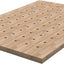 Tapa banco madera dura 32x48pulg con agujeros