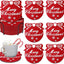 12 Pzas Posavasos Fieltro Navideños Absorbentes