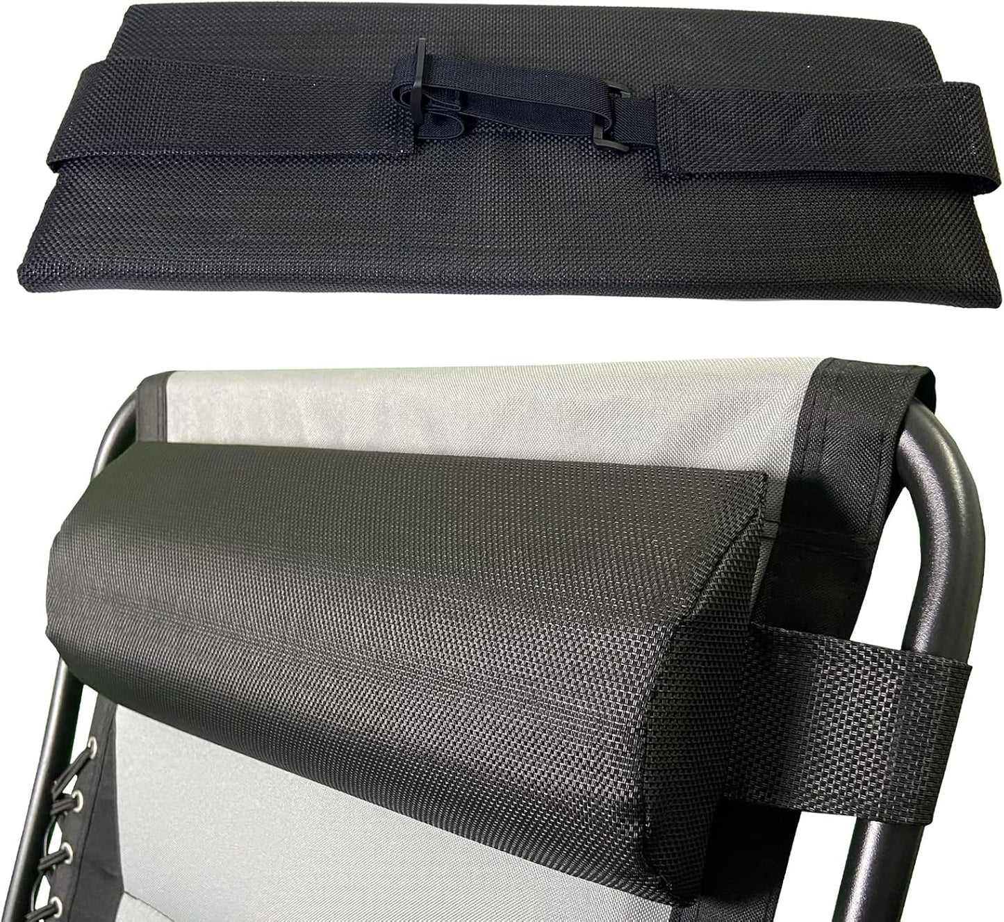 Almohada reclinable gravedad cero con banda elástica