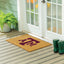 Tapete fibra coco 36x24pulg logotipo NCAA Texas A&M