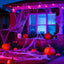 Telaraña Halloween 900ft2 con 100 arañas falsas