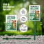 Letrero aluminio patio Clean Up After Your Dog 21.5"