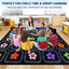 Tapete aula niños 6x9ft 20 asientos antiderrap
