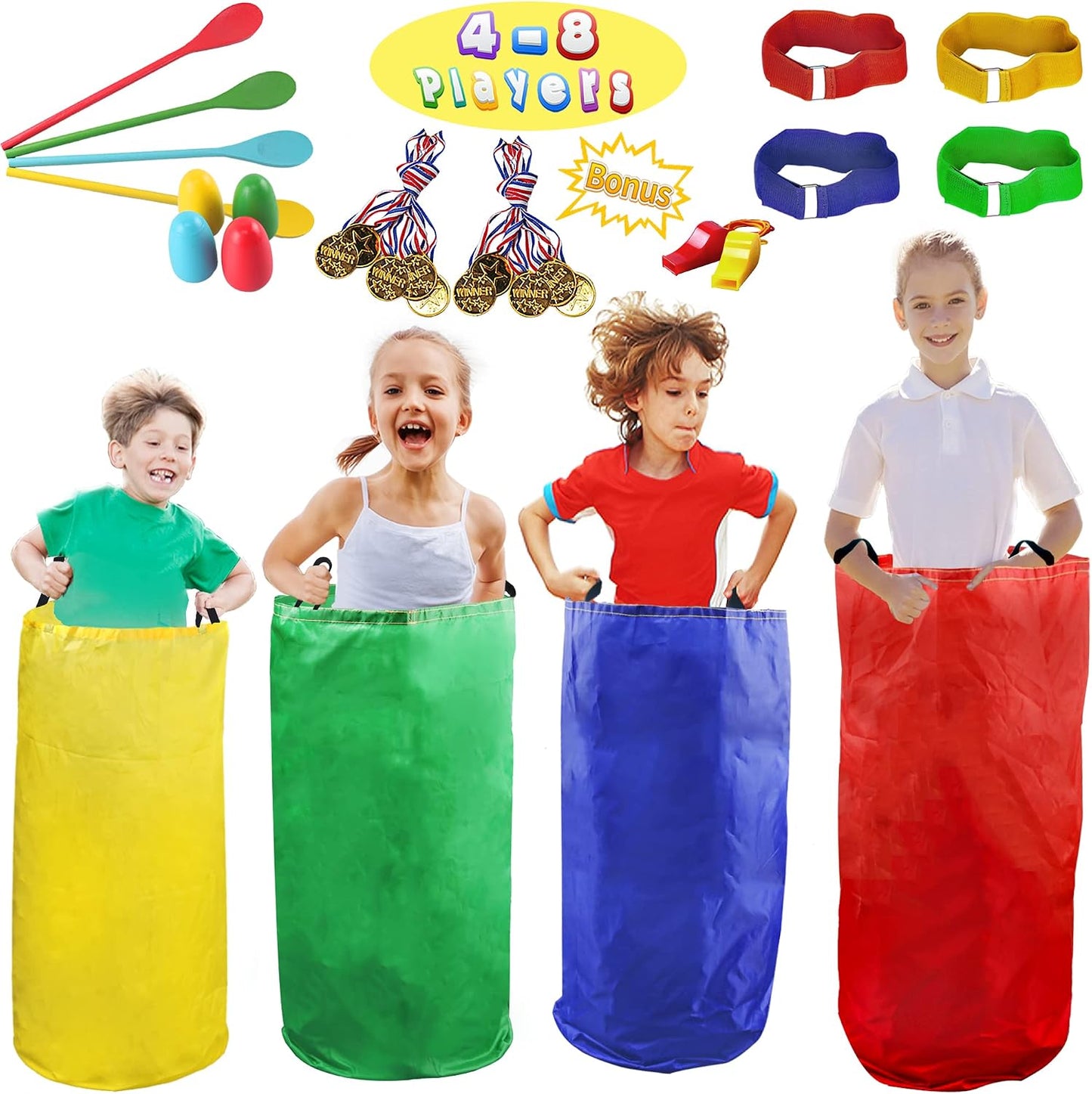 28 bolsas set de carreras para niños y adultos con premios