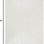 Alfombra geométrica marfil 5x7ft textura suave sala
