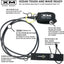 Correa tabla surf 6-20 pies con clip potencia y bolsillo