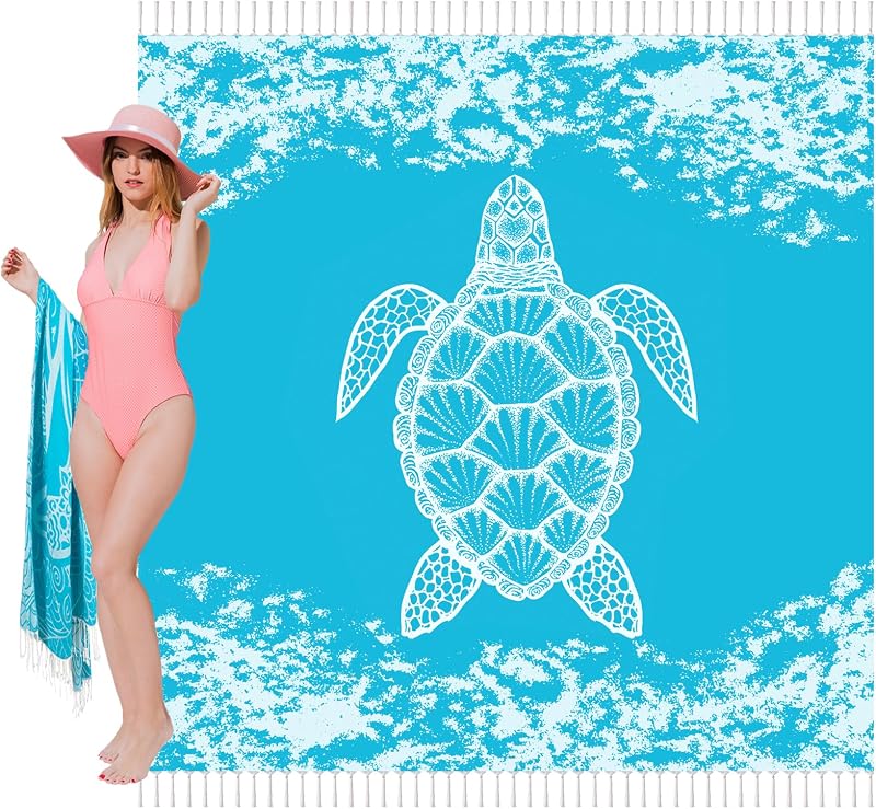 Manta playa turca XXL algodón resistente arena boho