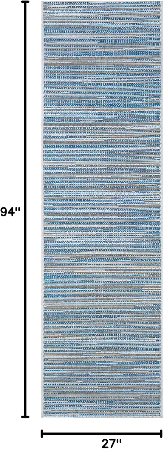 Alfombra área interior exterior 2ft3pulg x7ft10pulg