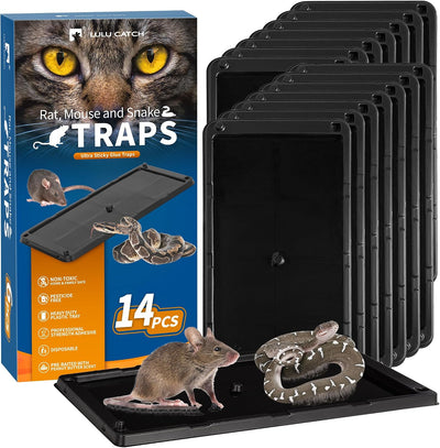 Trampas adhesivas para ratones y roedores 14uds