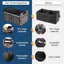 Organiz. maletero coche 11 bolsillos plegable impermeable