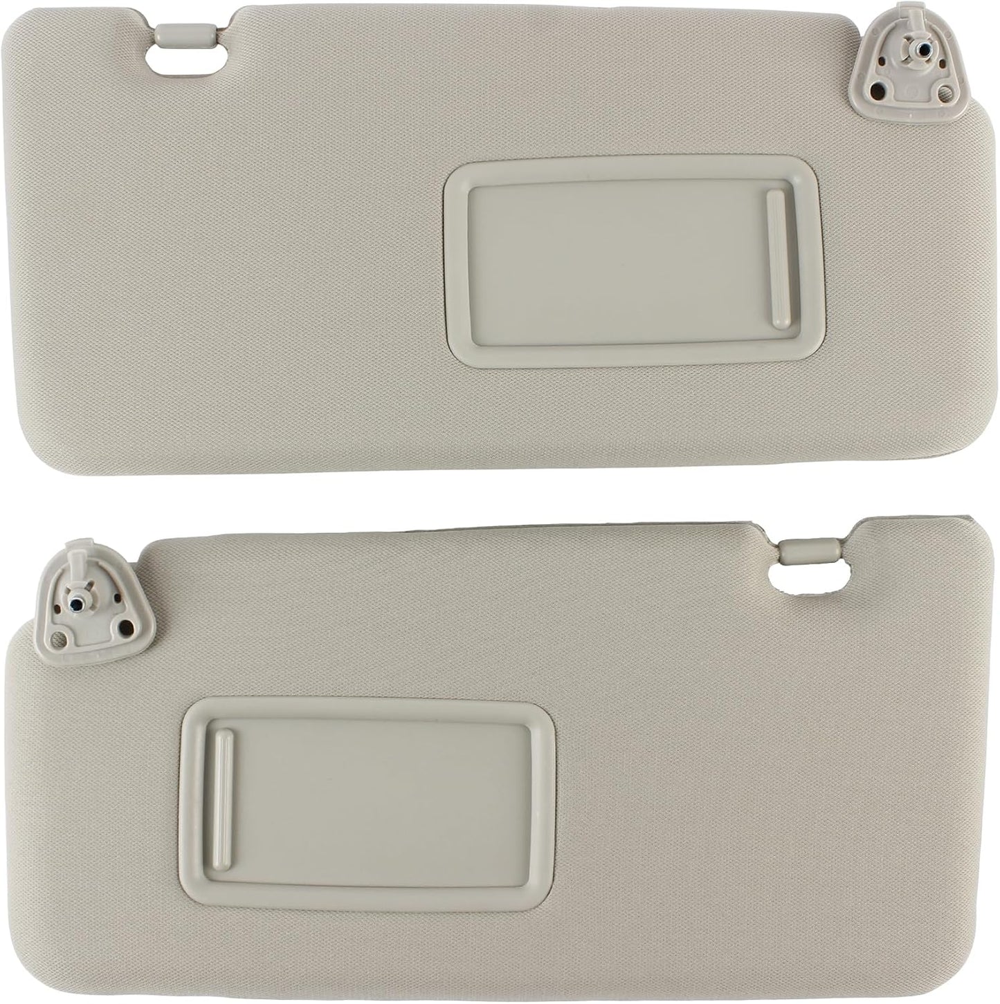 Visera solar Nissan Versa 07-12 UV espejo maquillaje beige