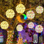 Bolas luz navidad 7.87pulg colgantes exterior 11 modos