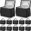 Pack 12 Bolsas Aisladas Extra Grandes 20x15x14pulg Con Cremallera