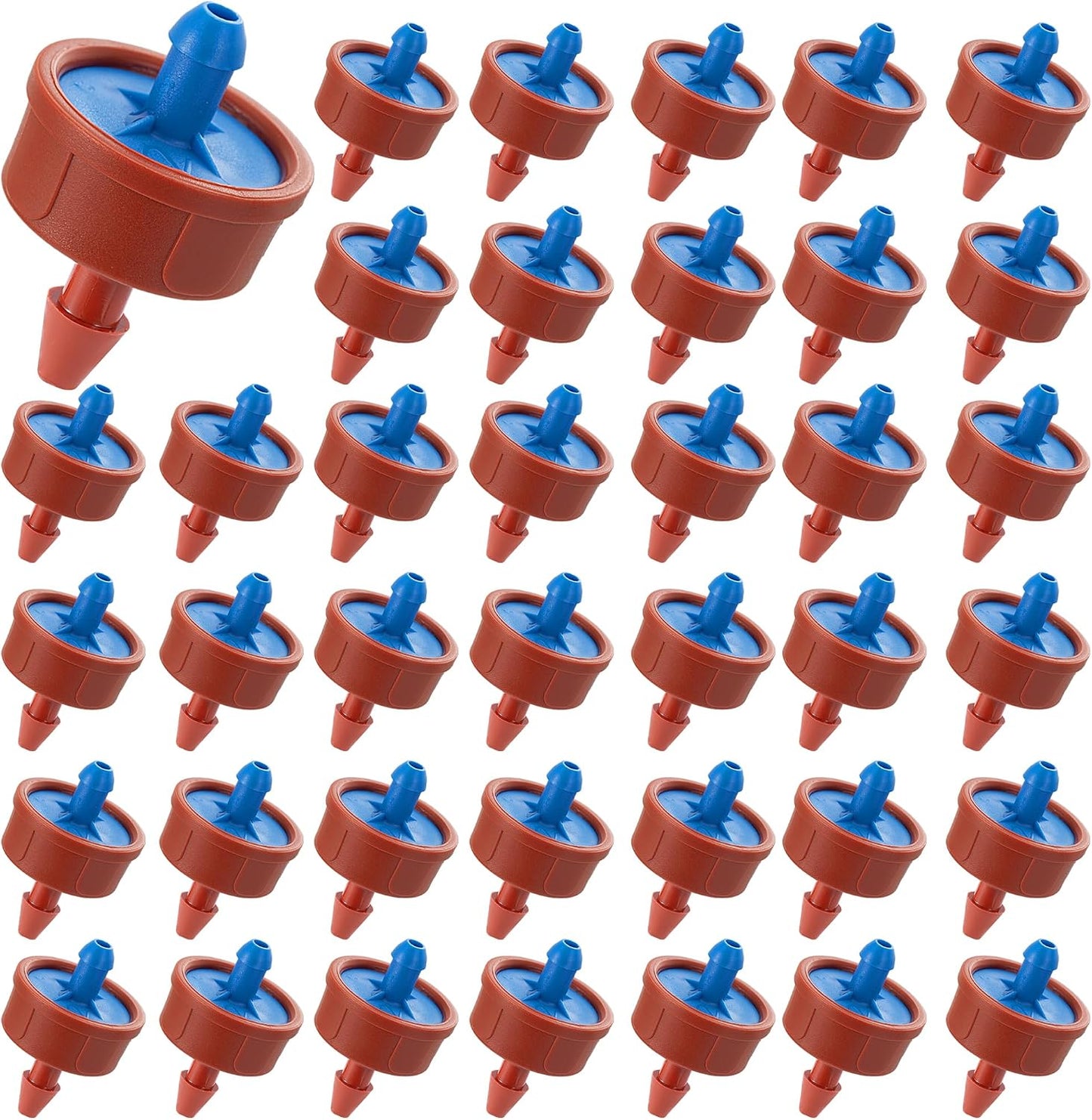 60 Pzas Goteros Compensadores 0.5gph 1/4pulg