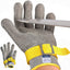 Guantes corto resistente gris pack 2