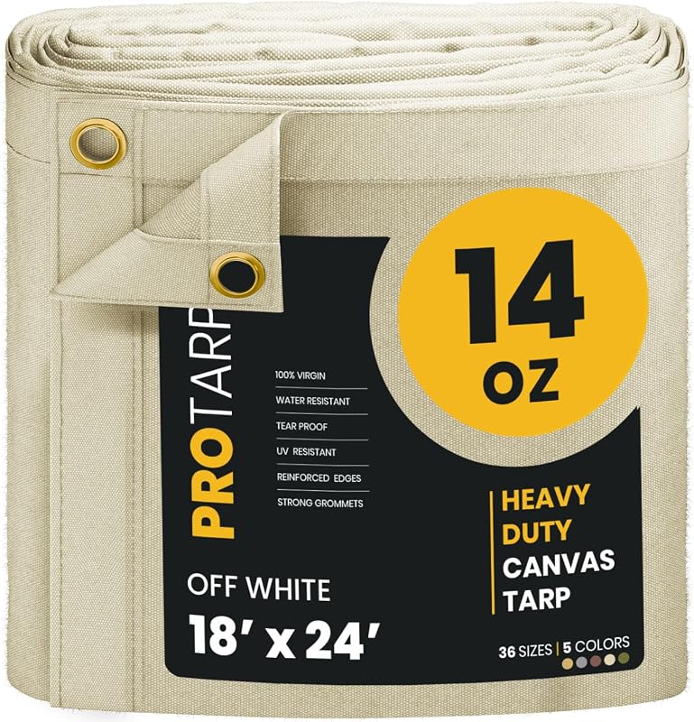 Lona resistente 14oz antiagua UV con ojales inox