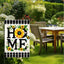 Bandera primavera 12x18pulg doble cara decoración jardín