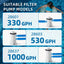 Manguera repuesto bomba piscina 1.25x59" 4 abrazaderas