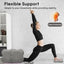 Juego 2 almohadillas rodilla yoga espuma gruesa para mujer y hombre