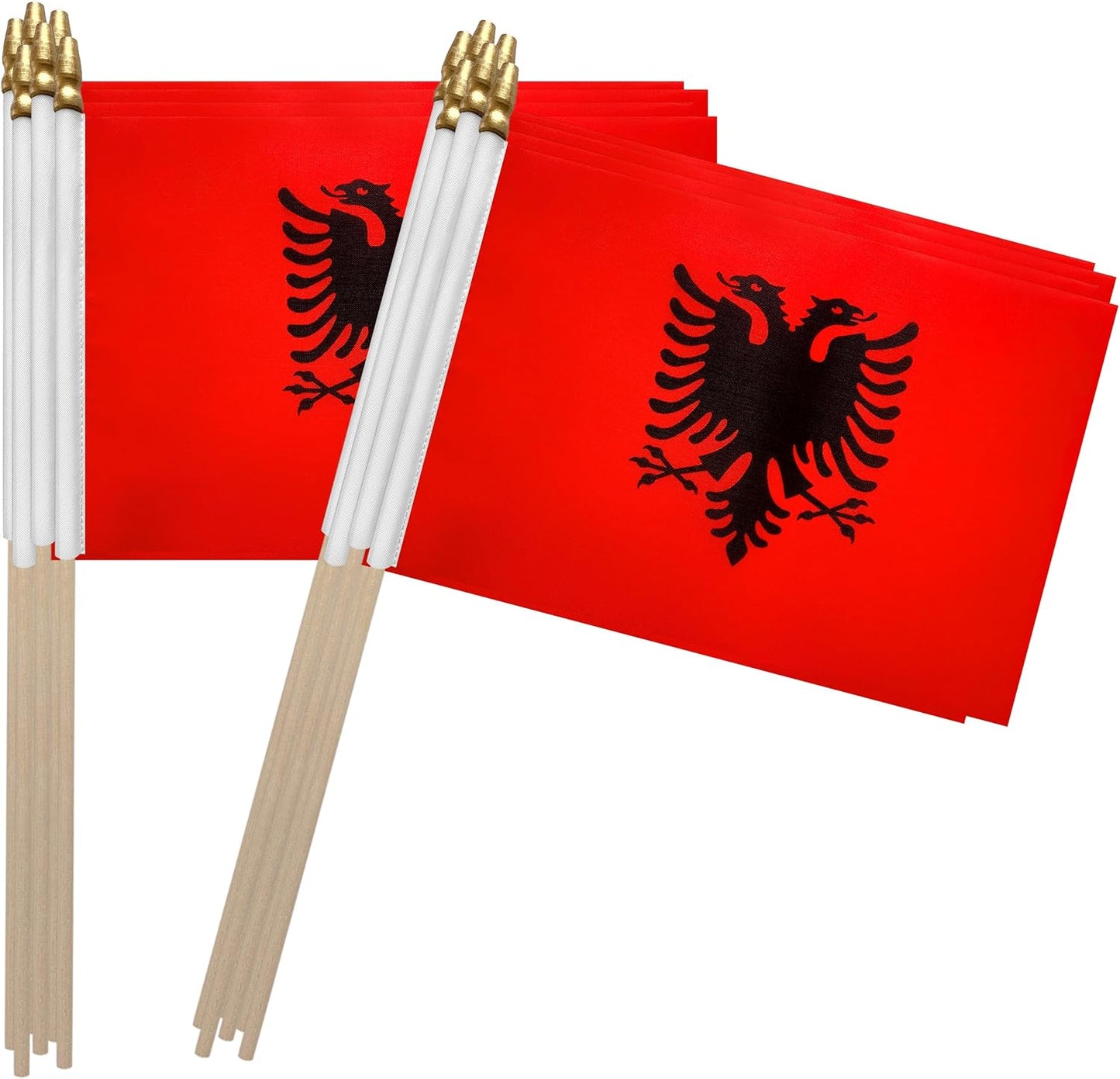 Banderas Albania 5x8" pack 12