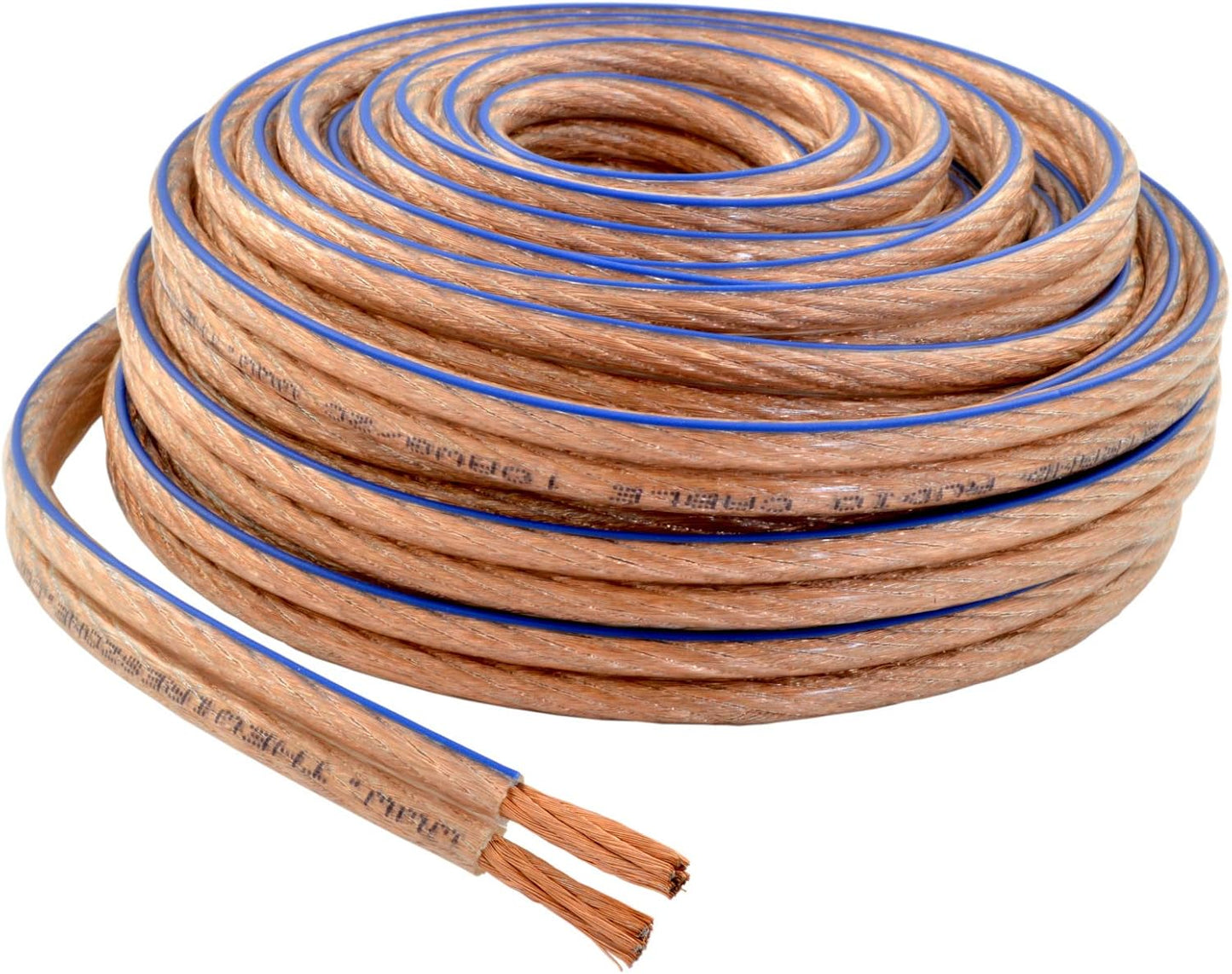 Cable transparente altavoz 10 AWG 10/2 50pies