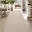 Tapete pasillo 2.3x8ft antiderrap lavable beige