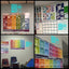 Letrero neón LED matemáticas decoración aula profesor